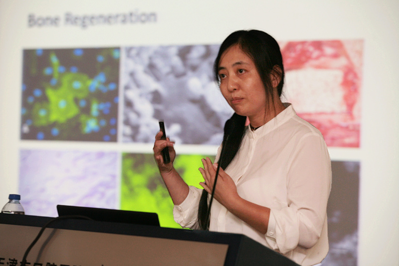 郑颖教授作精彩学术报告