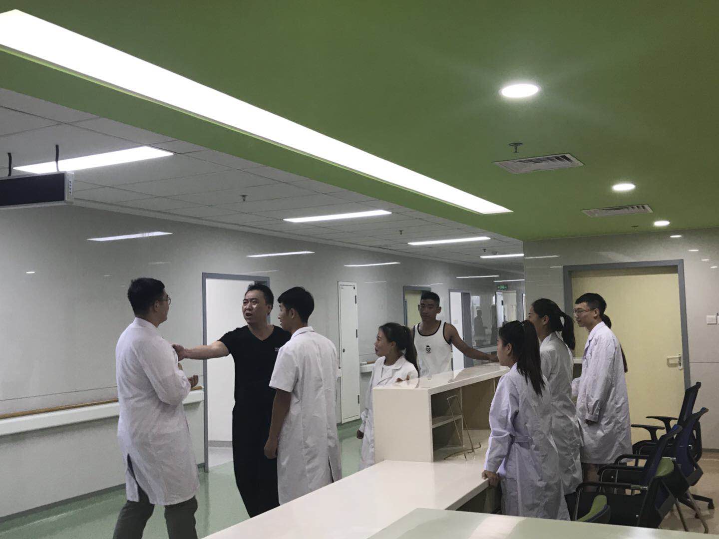 保卫科、护理部联合开展安全演练