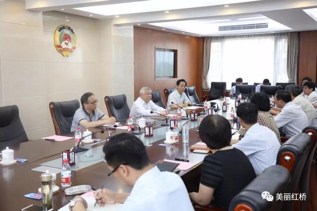 市政协主席盛茂林深入红桥区调研指导工作