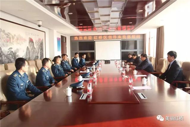 “牢记嘱托天津再出发”红桥区领导走访慰问驻区部队